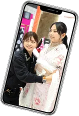 テレビ電話でコーディネートアイコン