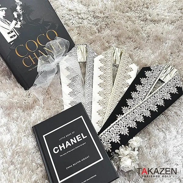 豪華レース付き重ね衿ネットレンタル(個性派洋風)　黒ベージュ/ 白グレー/ 白ベージュ　3種類