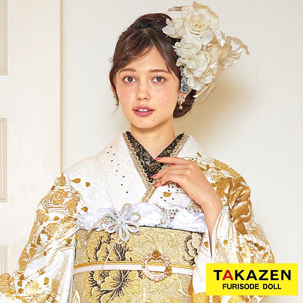 カッコイイ系レース半襟通販　ゴールド(金色)/シルバー(2種類)