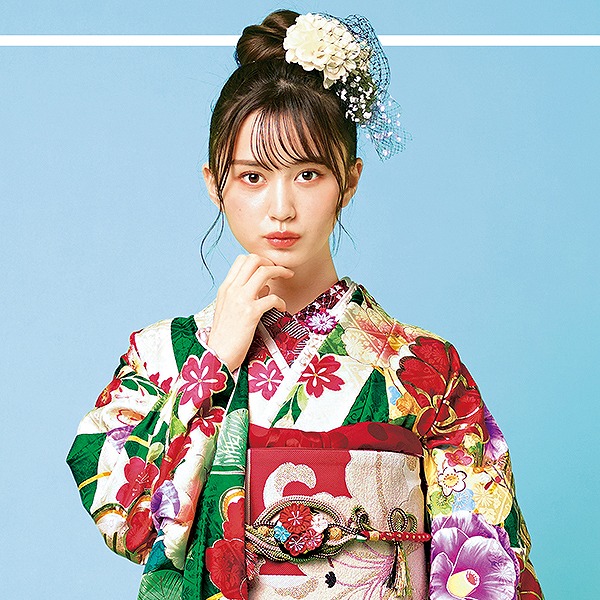 おしゃれかわいい和装半襟通販(豪華刺繍)　白/赤