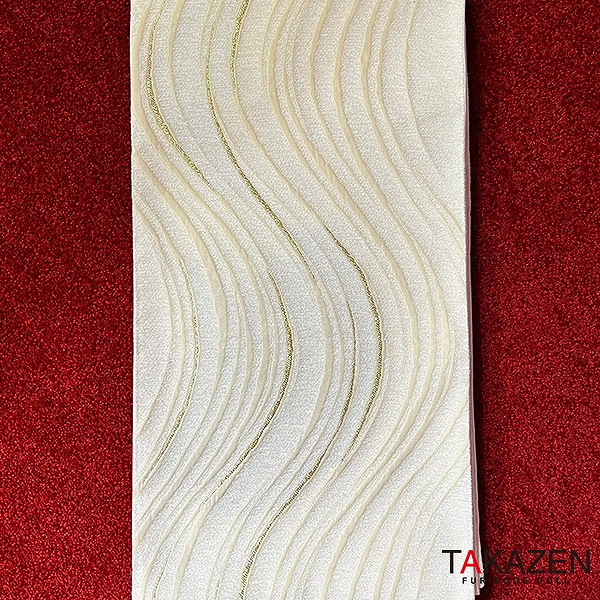 フェミニン系ベルベット袋帯ネットレンタル　クリーム