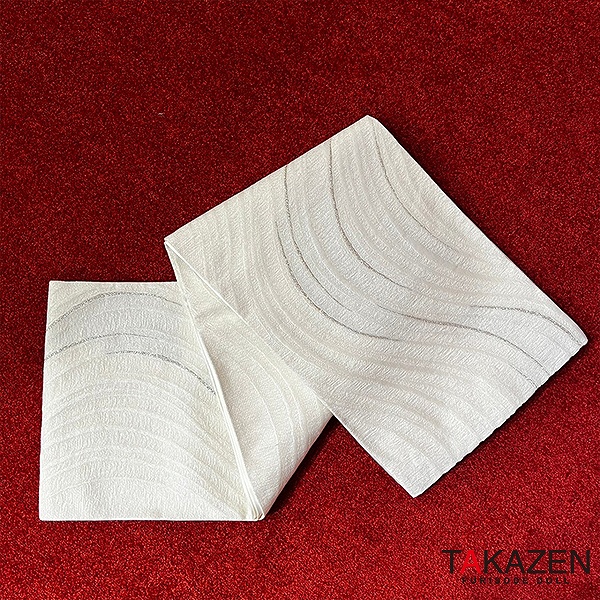 フェミニン系ベルベット帯ネットレンタル　白