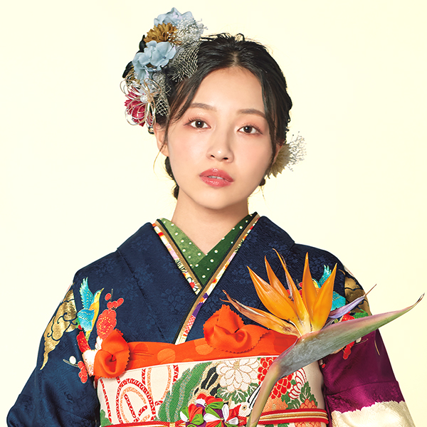 高級感あふれるおしゃれベロア素材半襟通販(パール付き)　グリーン(緑色)