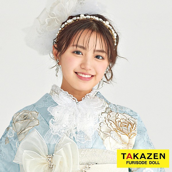 オリジナルレースリボン通販　白　ストーン付き　かわいい　ガーリー　華やか