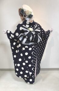2020年成人式 レトロ振袖 レトロ着物