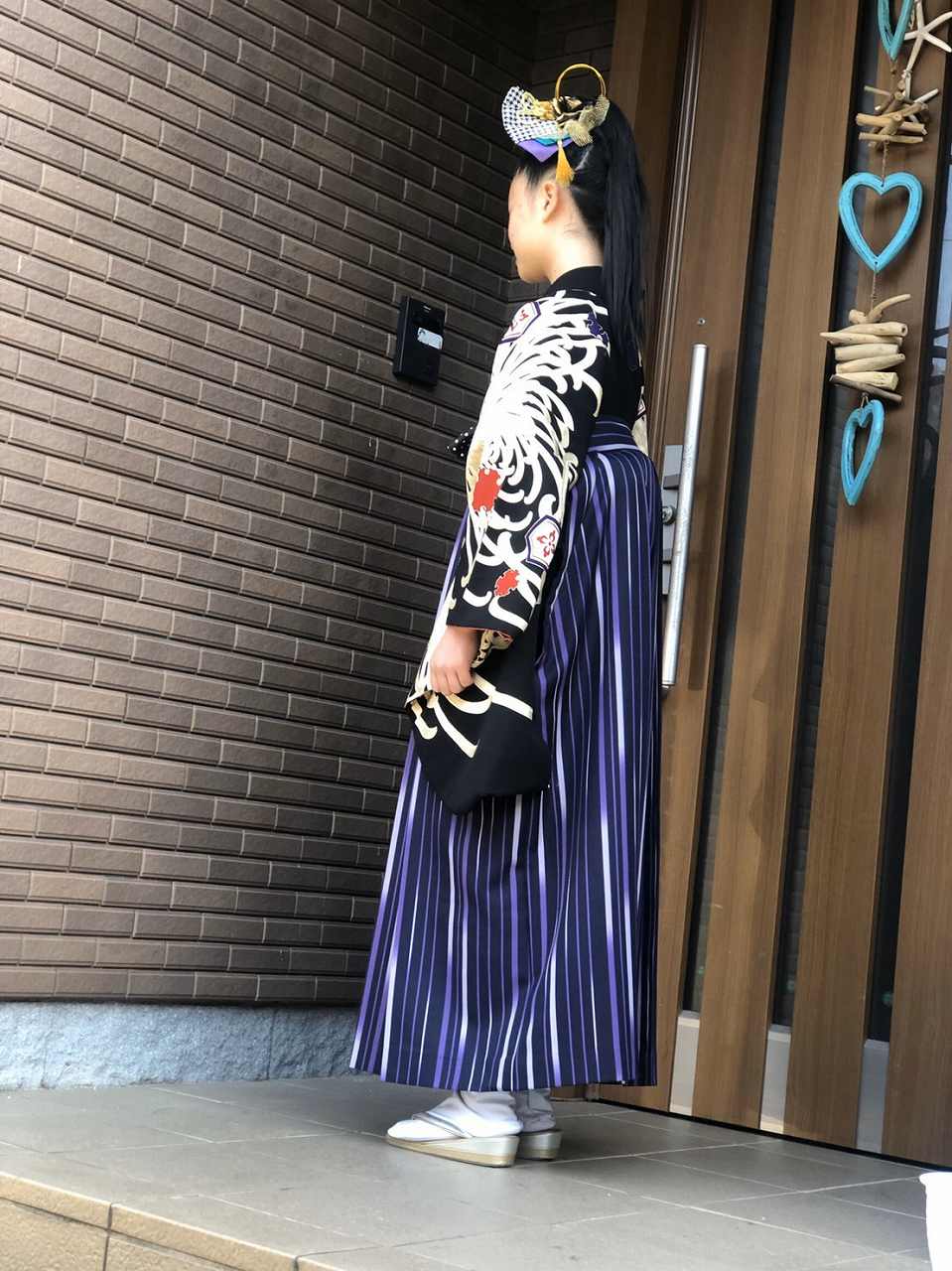 素敵な袴に出会えて　よかったです☻