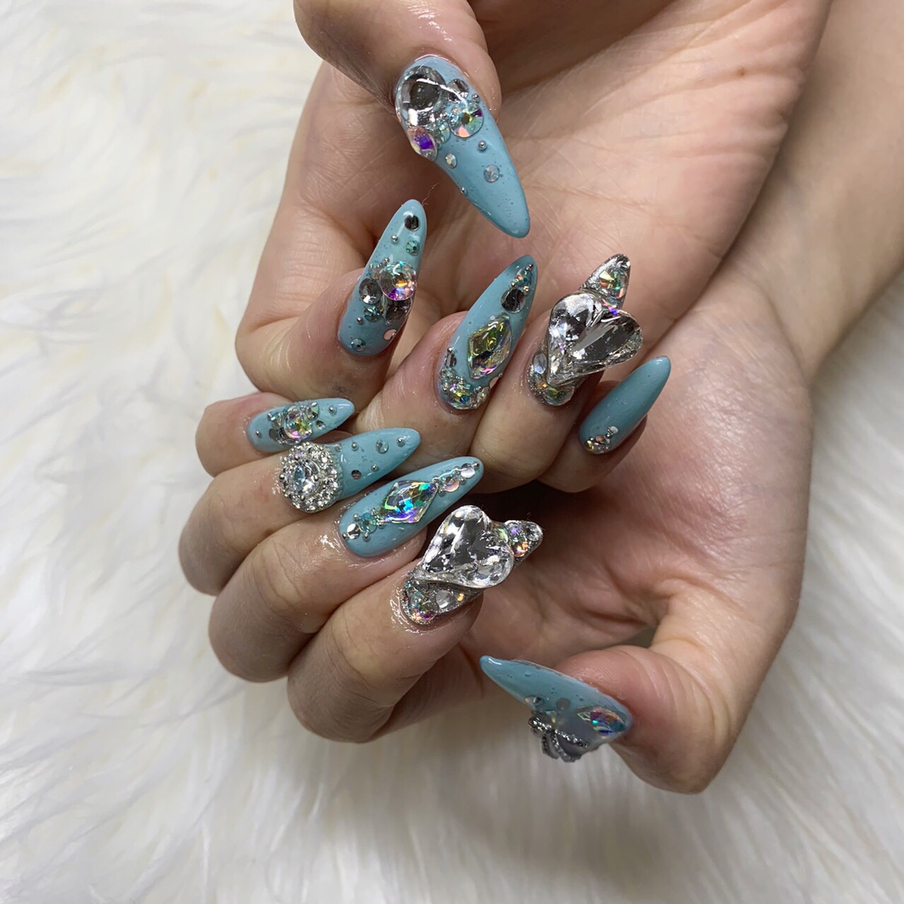 成人式振袖に合うネイルご紹介💕