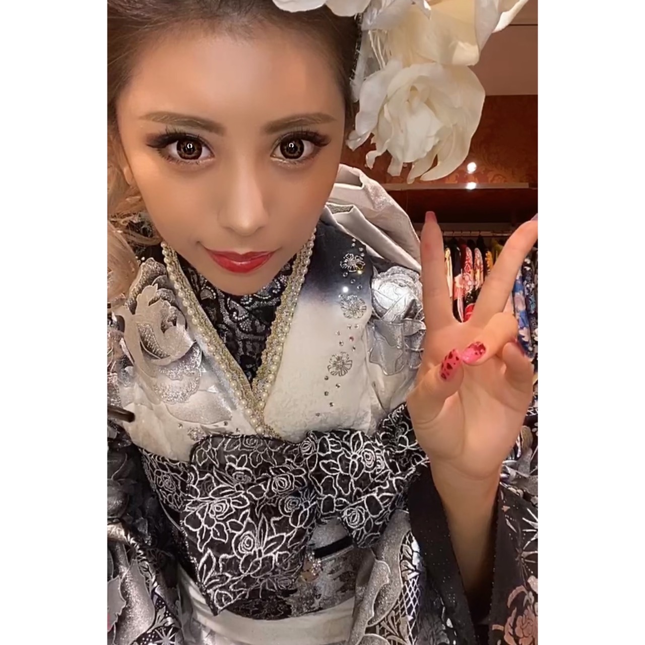💗華ちゃんインスタライブ着用振袖💗