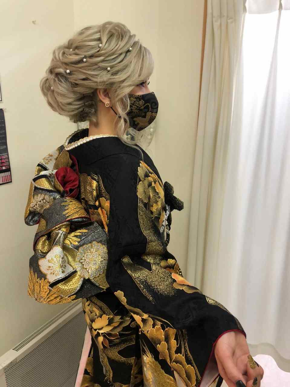 成人式無事いけました振袖かわいかったです