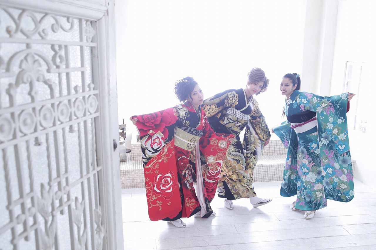 成人式無事いけました振袖かわいかったです