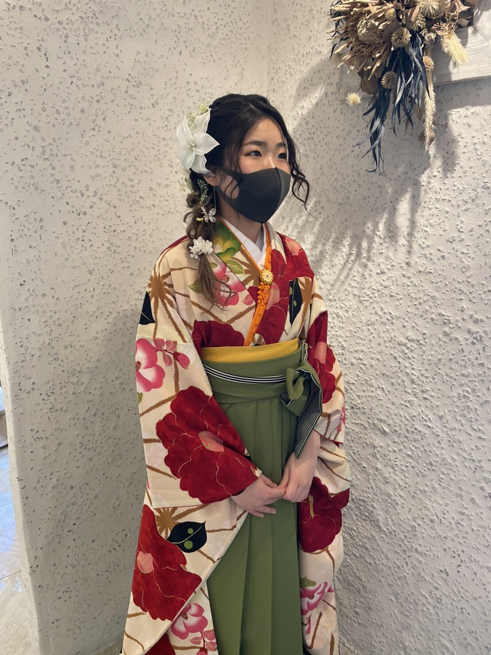 振袖でもお世話になりよかったので袴でも利用させていただきました♡