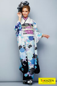 カッコイイ 振袖 きれい 白 安い お得