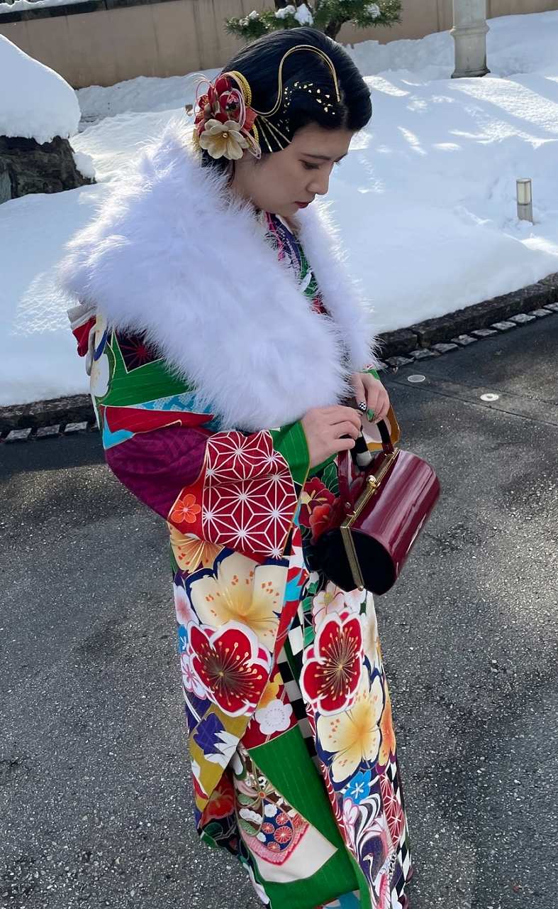 すてきな振袖が着れて大満足です！！