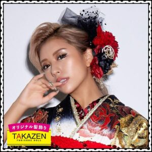 髪飾り 派手 チュール