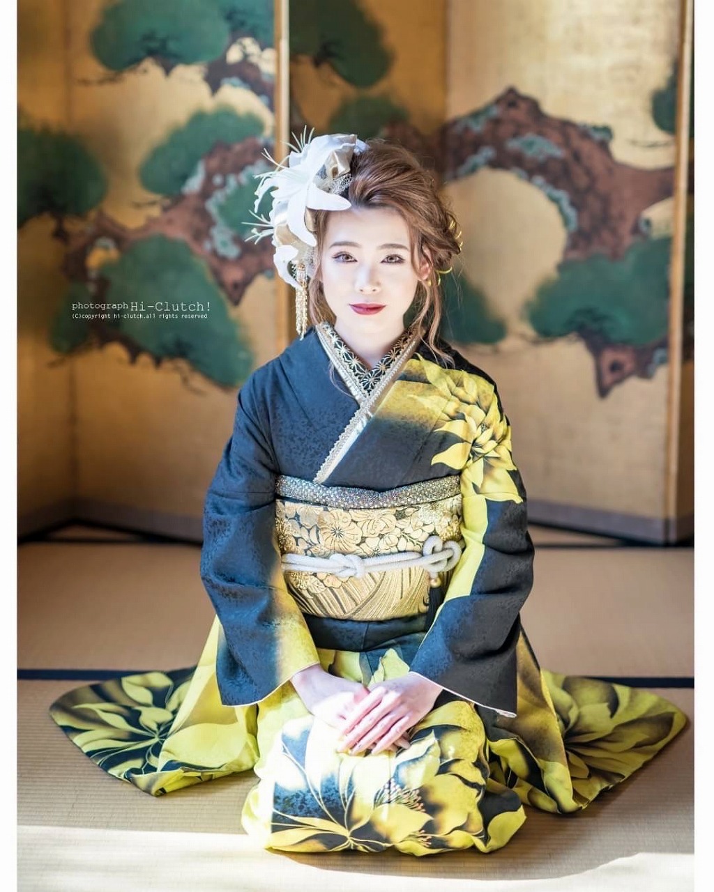 とってもキレイな振袖でした💕