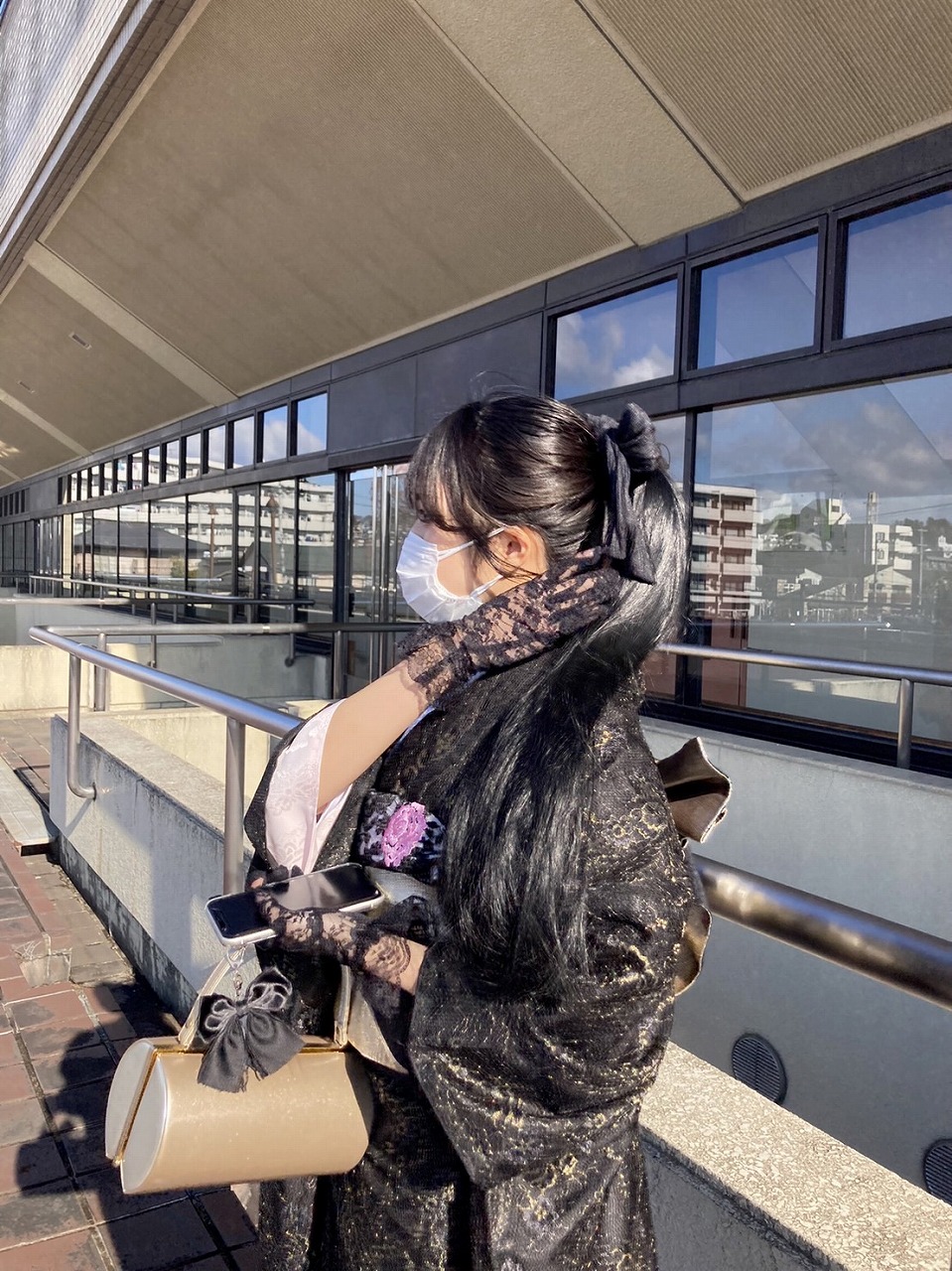 TikTokに上げたところ、とても振袖好評でした🤧🤍