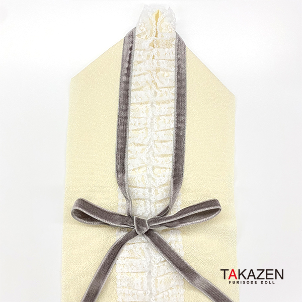 ベロアリボン半襟