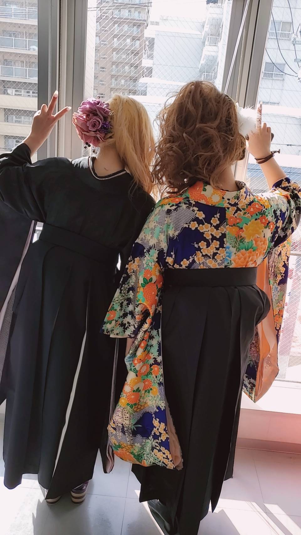 すごくかわいい袴で卒業式に出れてよかったです✨✨