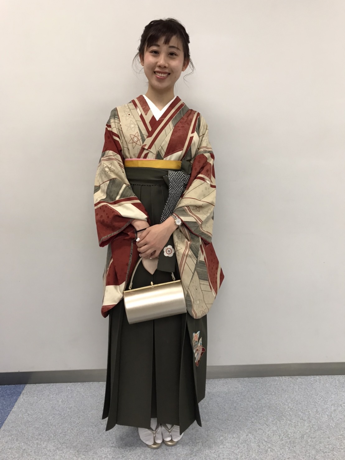 袴とってもかわいかったです😊💖💖