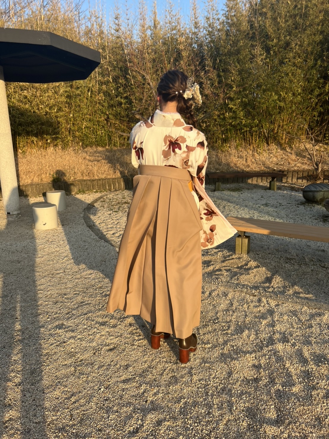 この袴を着れて本当に良かったです💖