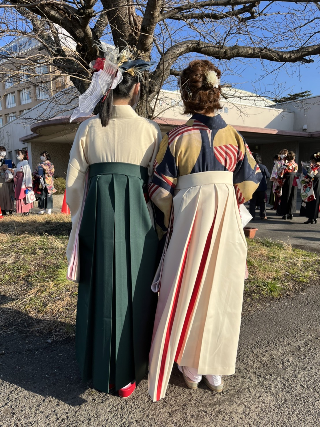 素敵な袴を着て最高な時間でした😊💖