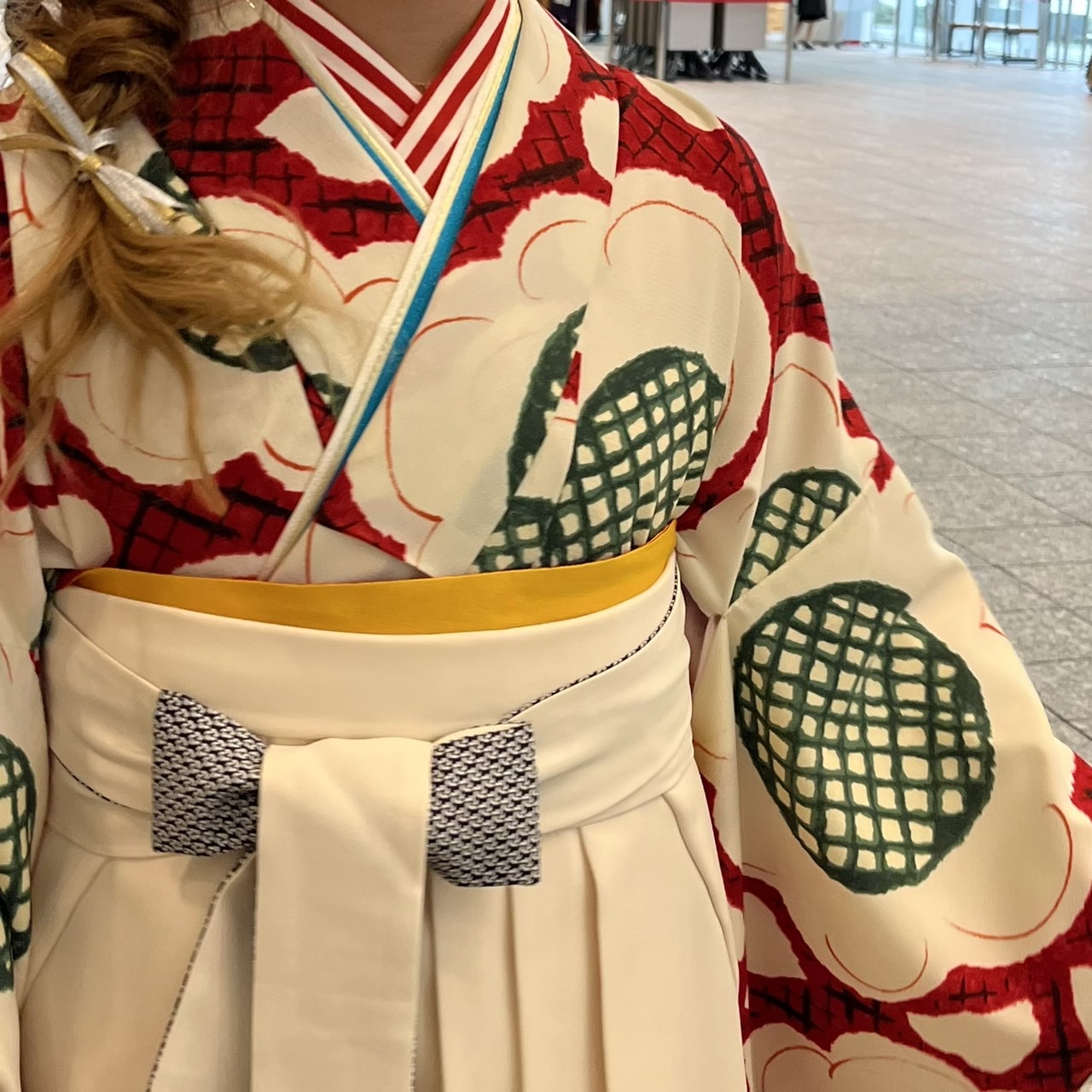 可愛い袴を大切な卒業式に着ることができて大満足です✨✨✨