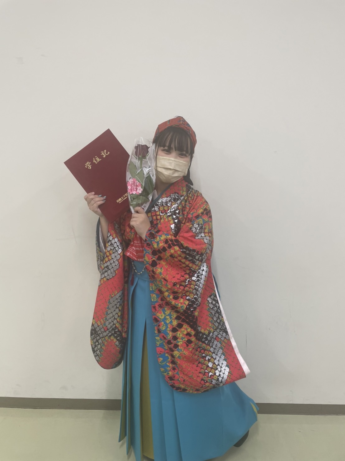 袴も可愛く借りてよかったと感じました✨✨✨