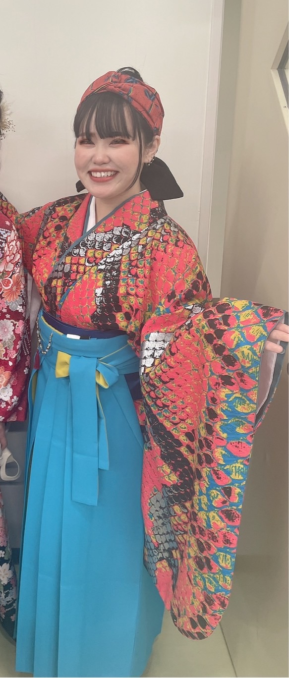 袴も可愛く借りてよかったと感じました✨✨✨