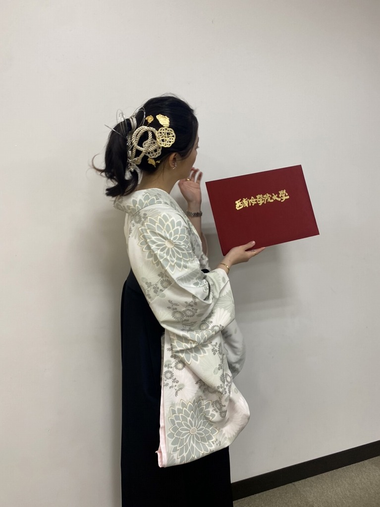 かわいい袴ありがとうございました。