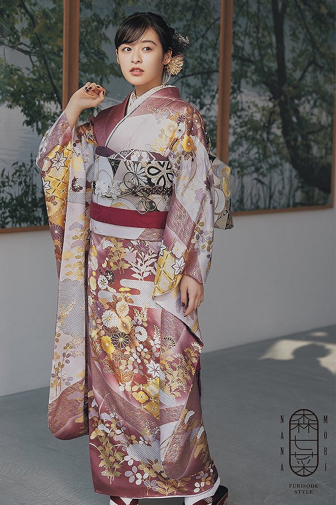 森七菜　振袖　ネットレンタル