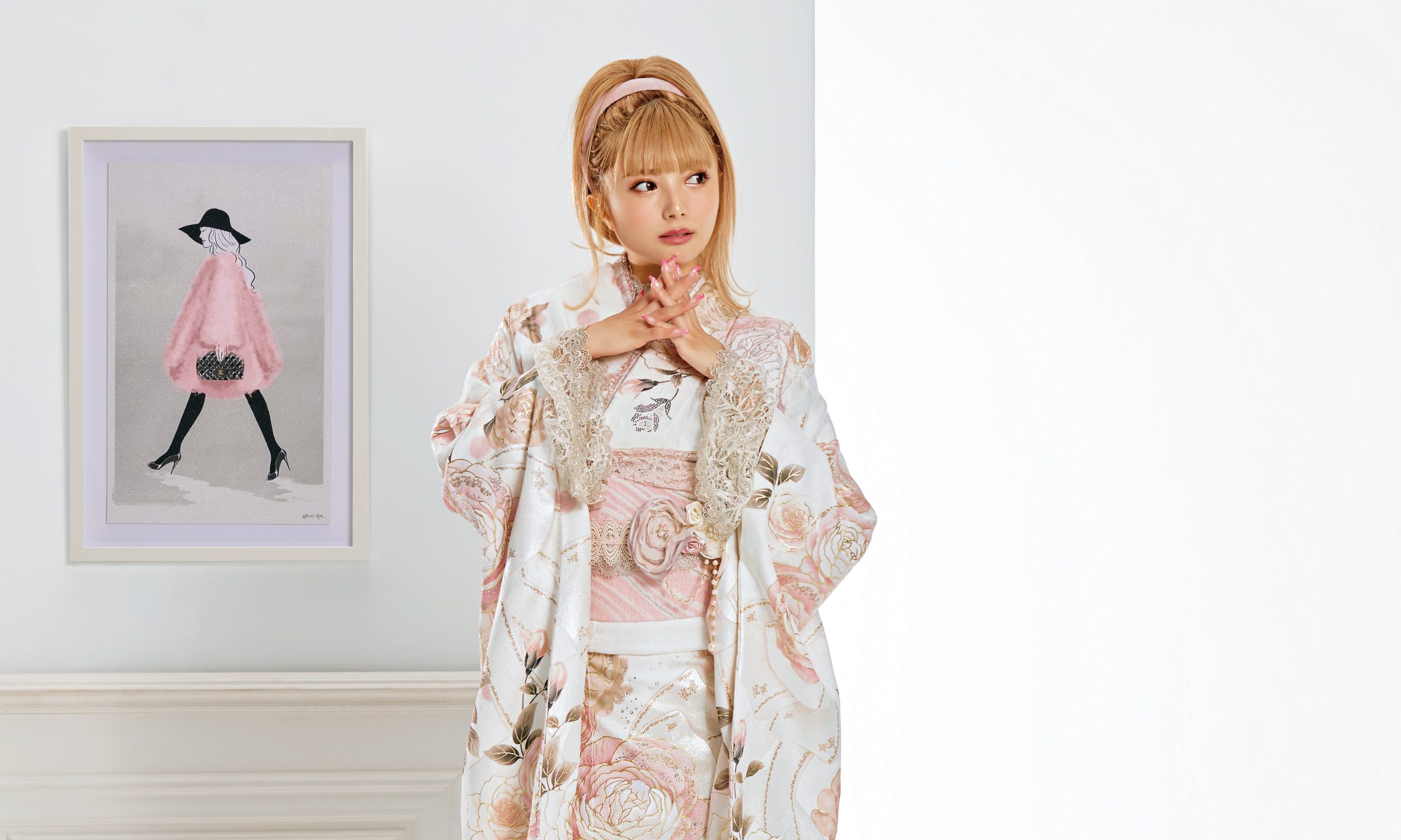 成人式振袖 ヘップバーン 高級 着物 ネットレンタル