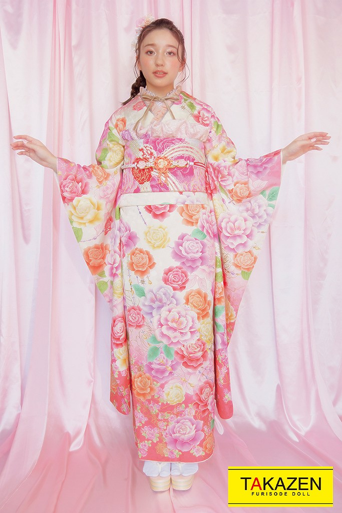 成人式 かわいい ピンク