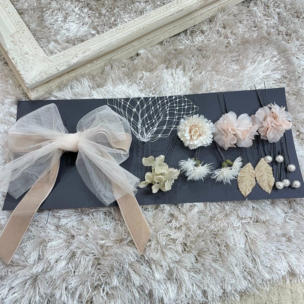 成人式 髪飾り 購入 可愛い リボン 今どき くすみカラー