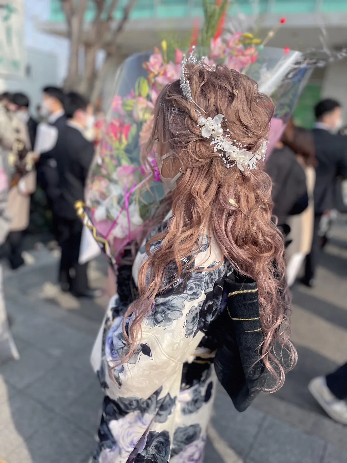 ひとめぼれの振袖💗