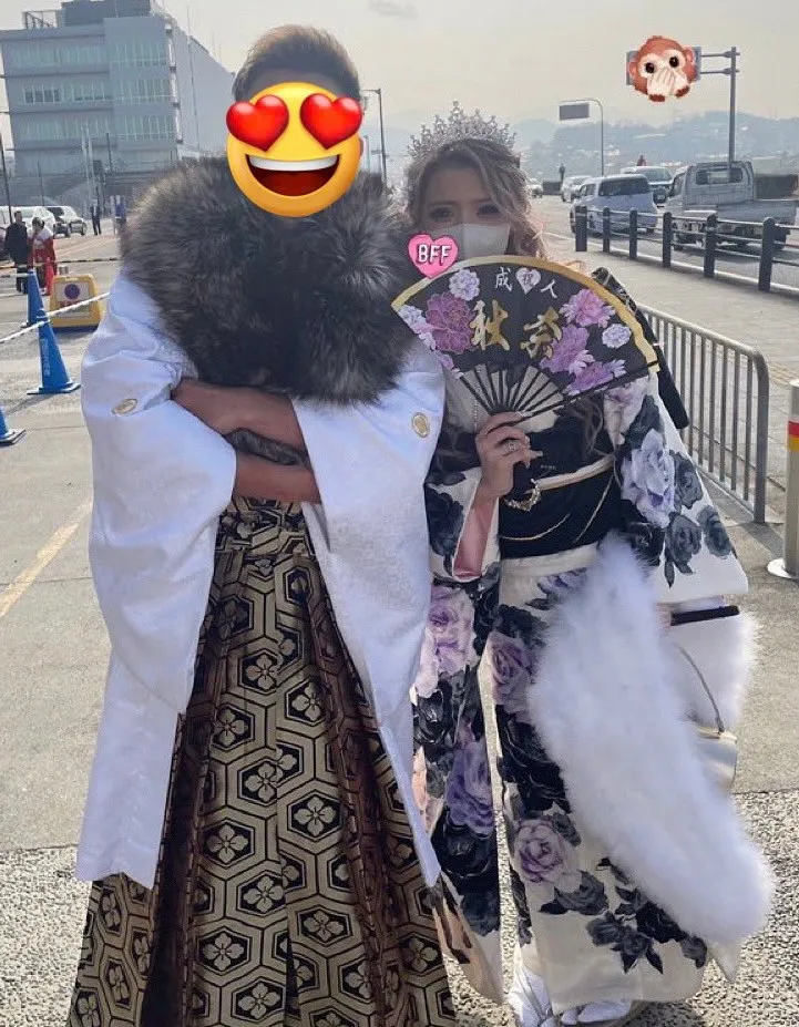 ひとめぼれの振袖💗