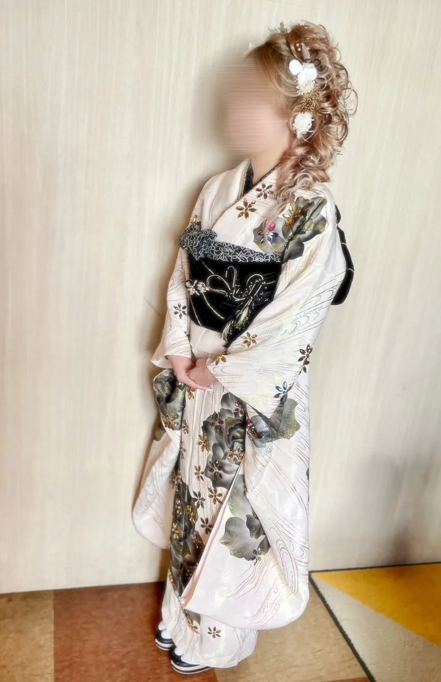 振袖も可愛くいい思い出が出来ました💗