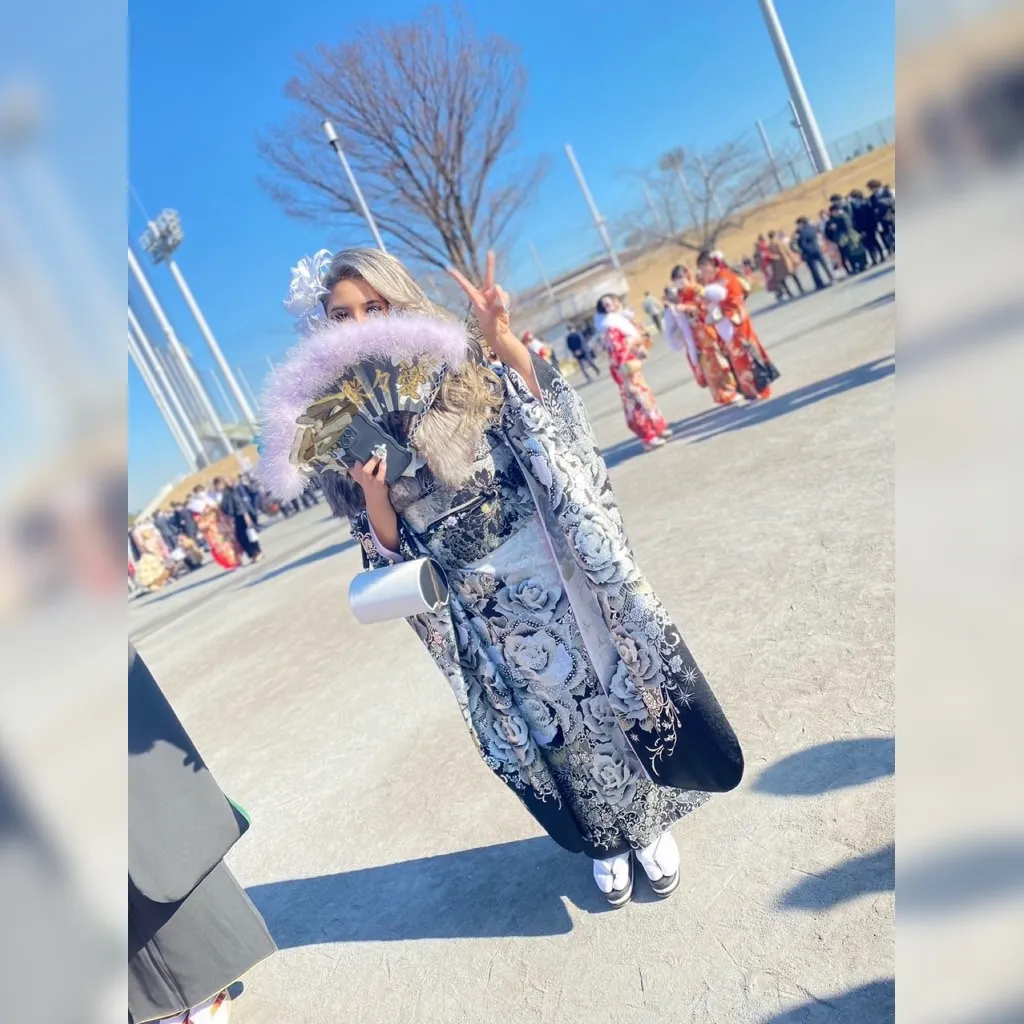 素敵な振袖貸していただけてほんとに良かっです😭