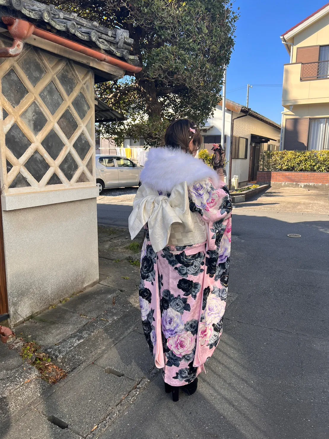 かわいく着こなせました。