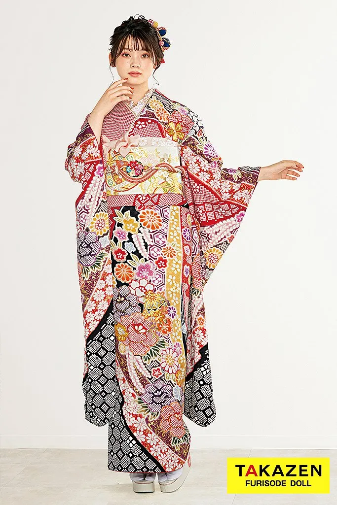 成人式 振袖 ネットレンタル 古典柄