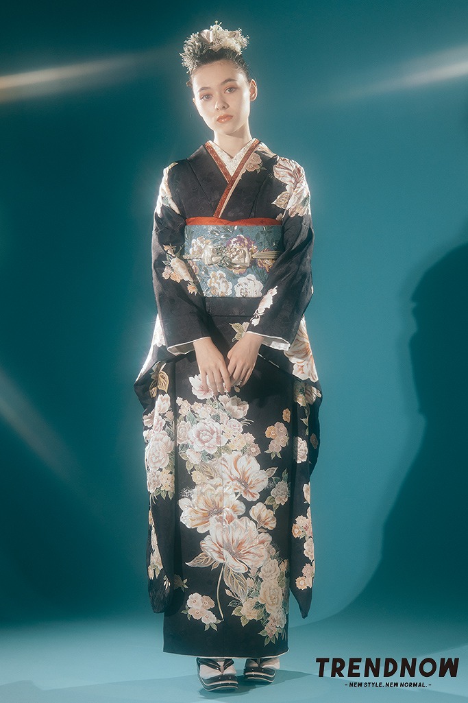 成人式　振袖　ネットレンタル　通販　ヴィンテージ振袖　オシャレ　トレンド
