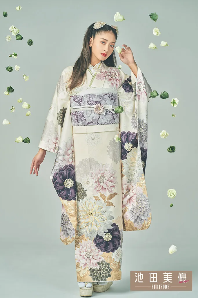 振袖 ネットレンタル みちょぱ 新作 可愛い