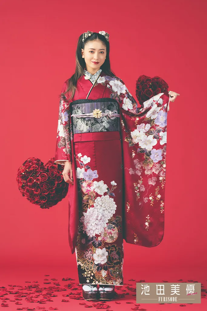 振袖 ネットレンタル みちょぱ 新作 可愛い