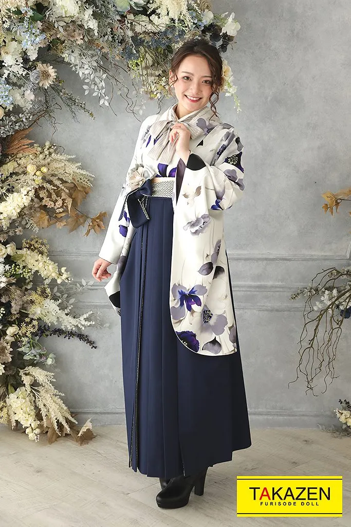 中村里砂 袴 ブランド 可愛い くすみ