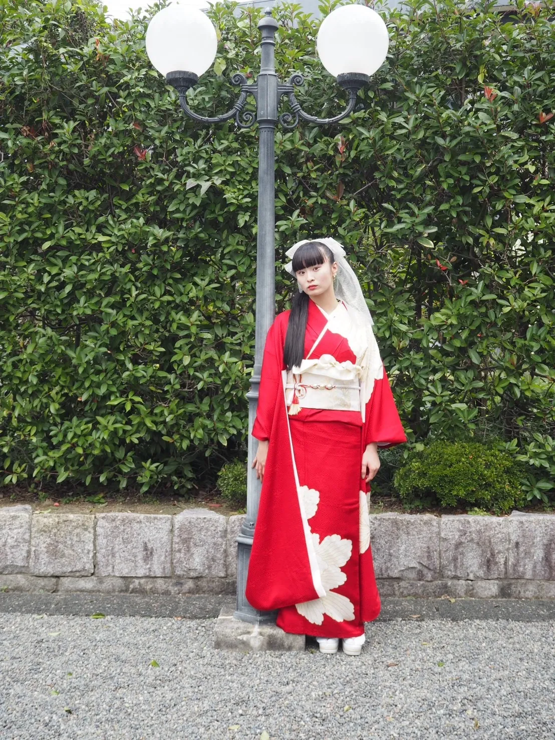 イメージ通りの赤い振袖