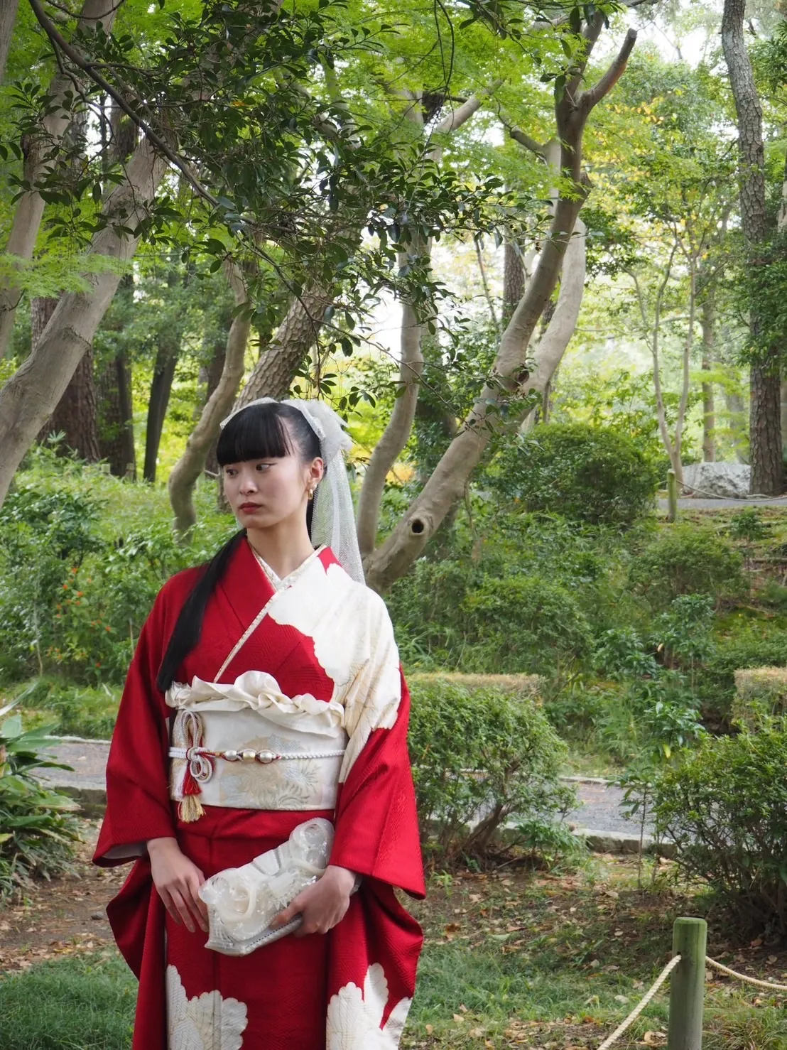 イメージ通りの赤い振袖