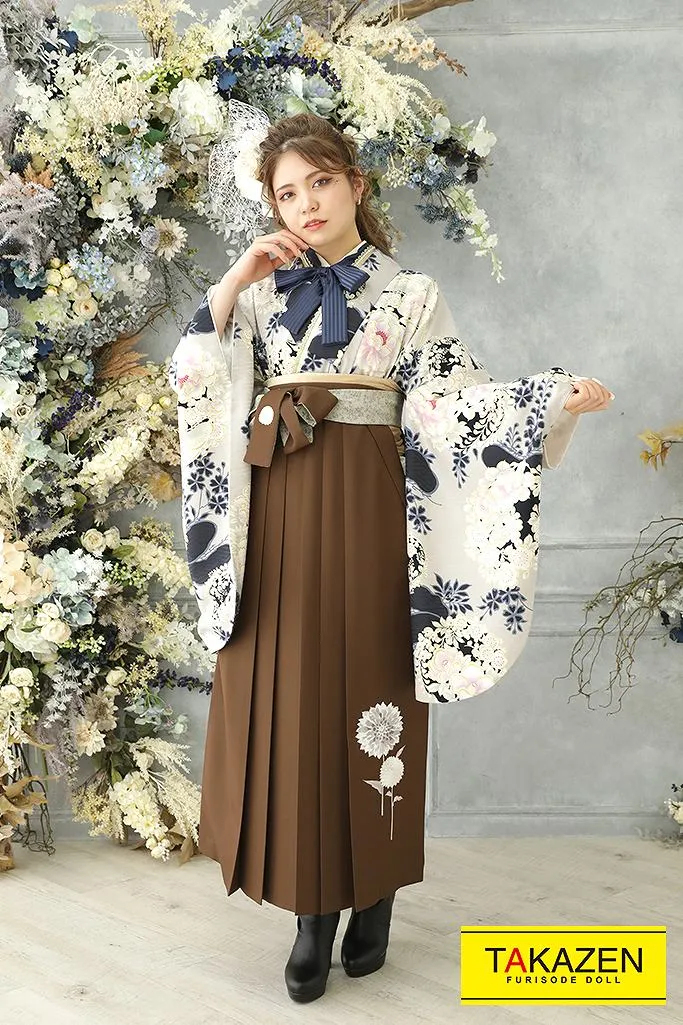 卒業式袴ネットレンタル 刺繍入り袴