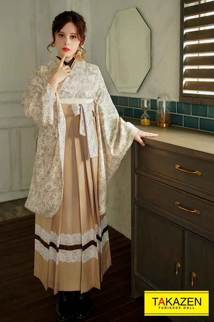 卒業式袴ネットレンタル くすみカラー トレンド