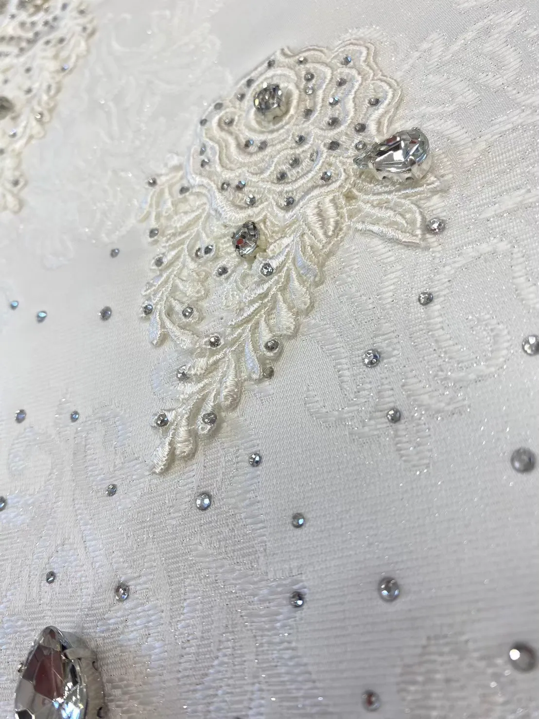 フリソデドールオリジナル キラキラ振袖 スワロフスキー付き