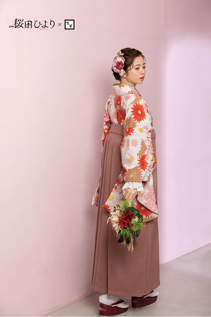 桜田ひより卒業式袴ネットレンタル フリソデドール 全国配送 送料無料