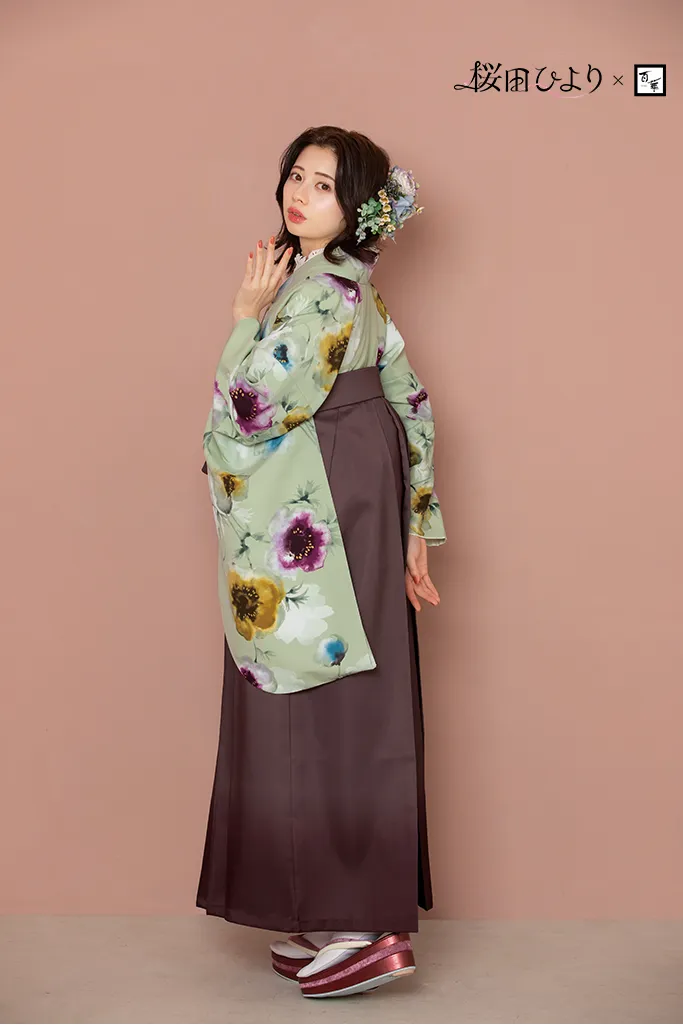 桜田ひより卒業式袴ネットレンタル フリソデドール 全国配送 送料無料